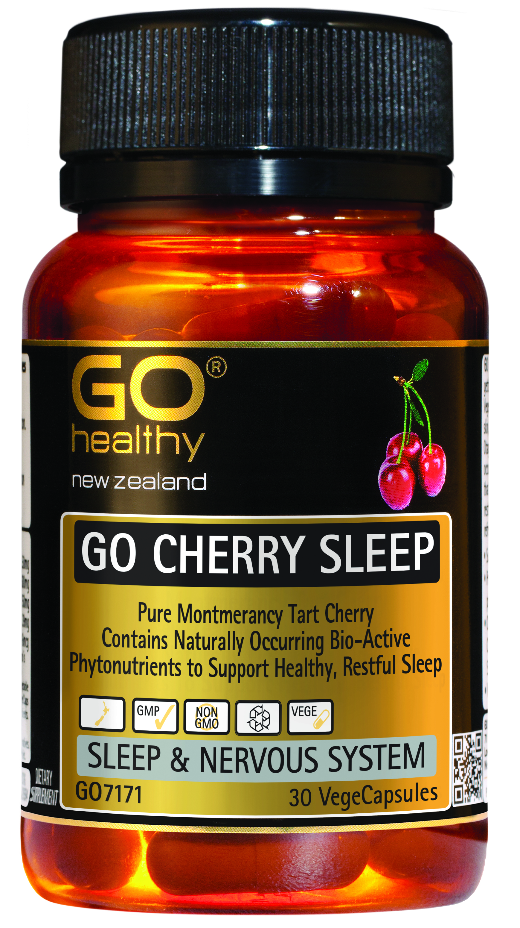 Go Healthy Cherry Sleep 30 Vege Capsules